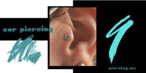 ear piercing post header